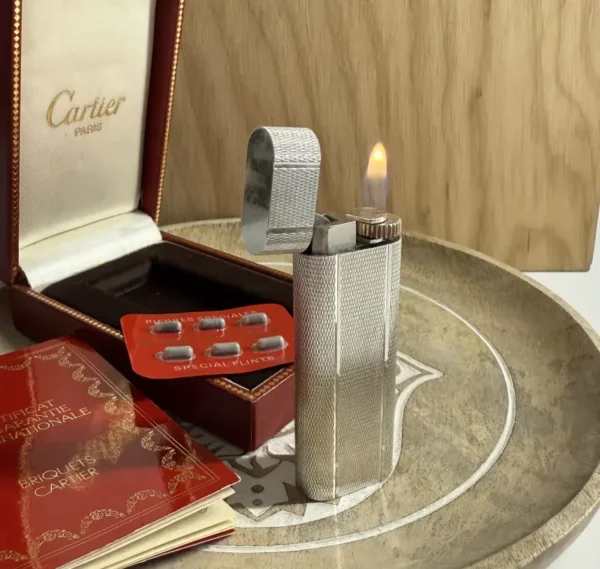 Cartier lighter silver plated